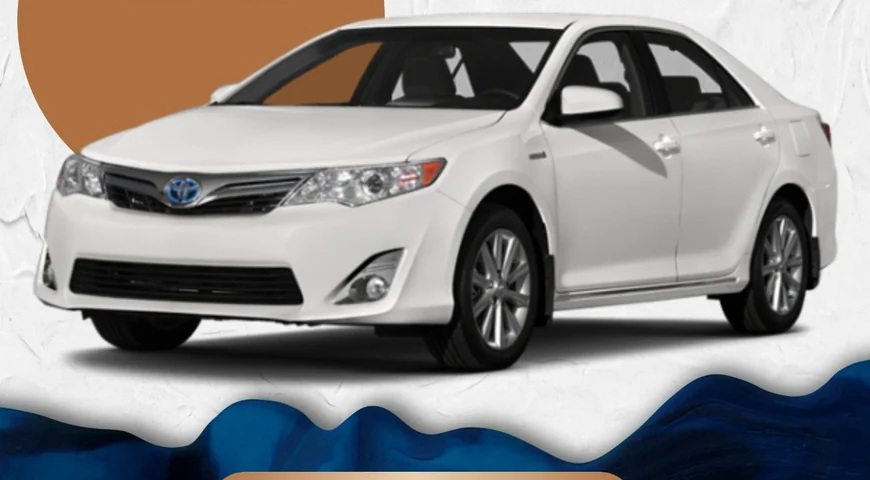 Toyota Camry 2014 — Kavod promotional illustration