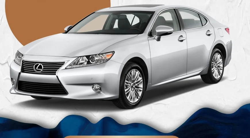 Lexus ES350 2011 — Kavod promotional illustration