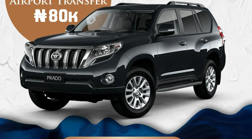 Toyota Prado Chauffeur service — Kavod promotional illustration